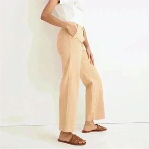 Madewell the perfect vintage tan wide leg pants size 29